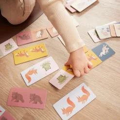 Clearance Jeu de dominos Animaux nordiques (28 pièces) Jeu De Société