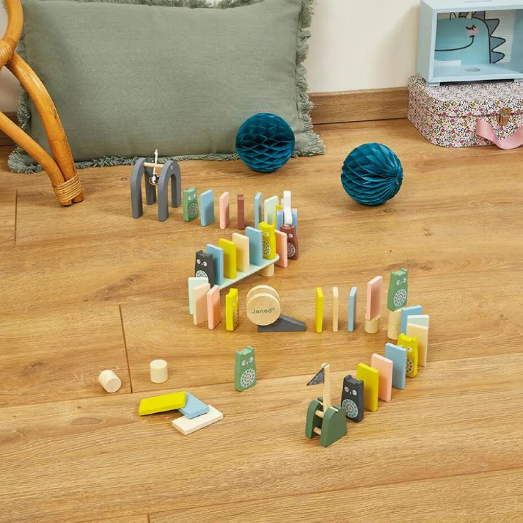 Janod Jeu de dominos Sweet Cocoon en bois