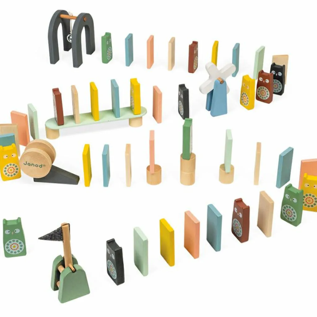 Janod Jeu de dominos Sweet Cocoon en bois