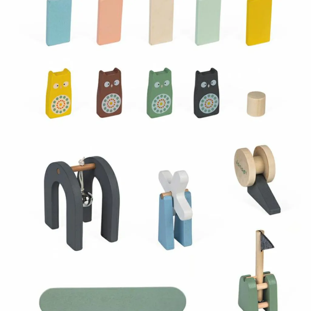 Janod Jeu de dominos Sweet Cocoon en bois