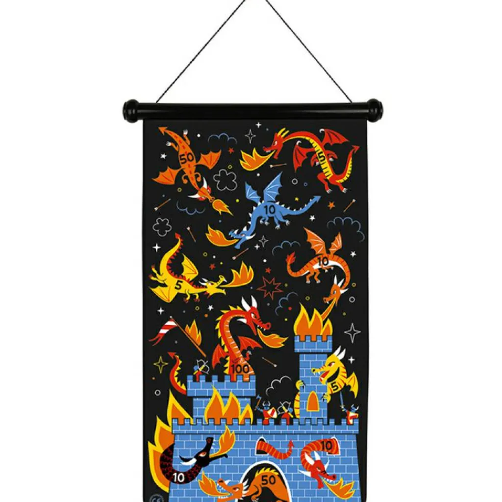 Janod Jeu de fléchettes magnétique Dragon