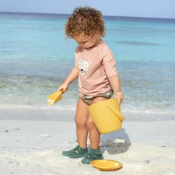 Lässig Jeu de jouets de sable Water Friends jaune (5 pièces)