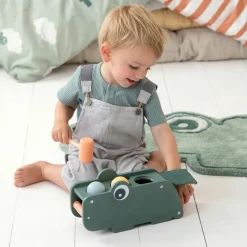 Done by Deer Jeu de marteau Croco vert