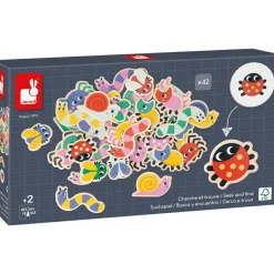 Discount Jeu de mémoire cherche et trouve Le jardin (42 pièces) Jeu De Société