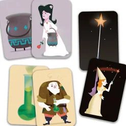 Djeco Jeu de mémoire coopératif Magic School