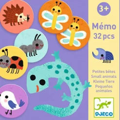 Discount Jeu de mémoire Petites bêtes (32 pièces) Jeu De Société