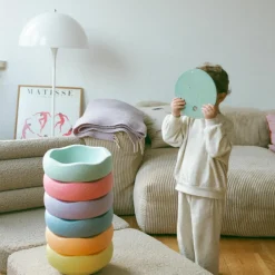 Hot Jeu de motricité Grimm's x Staplelstein Set pastel Parcours De Motricité