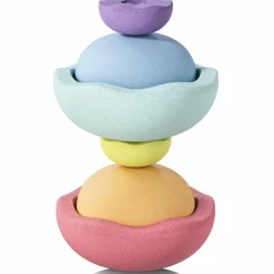 Stapelstein Jeu de motricité Inside rainbow pastel (6 blocs)