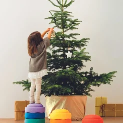 Stapelstein Jeu de motricité Original rainbow classic (6 blocs)