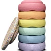 Stapelstein Jeu de motricité Rainbow Set pastel (7 blocs)