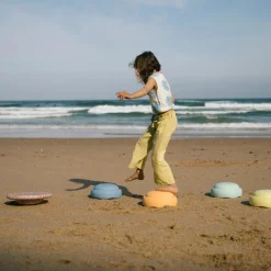 Stapelstein Jeu de motricité Rainbow Set pastel (7 blocs)