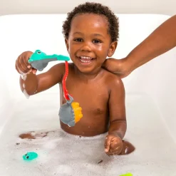 New Jeu de pêche à la ligne (4 pièces) Jouet De Bain