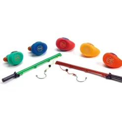 Clearance Jeu de pêche aux canards Arc-en-ciel Jouet De Bain