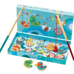 Djeco Jeu de pêche aux canards magnétique