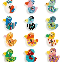 Djeco Jeu de pêche aux canards magnétique