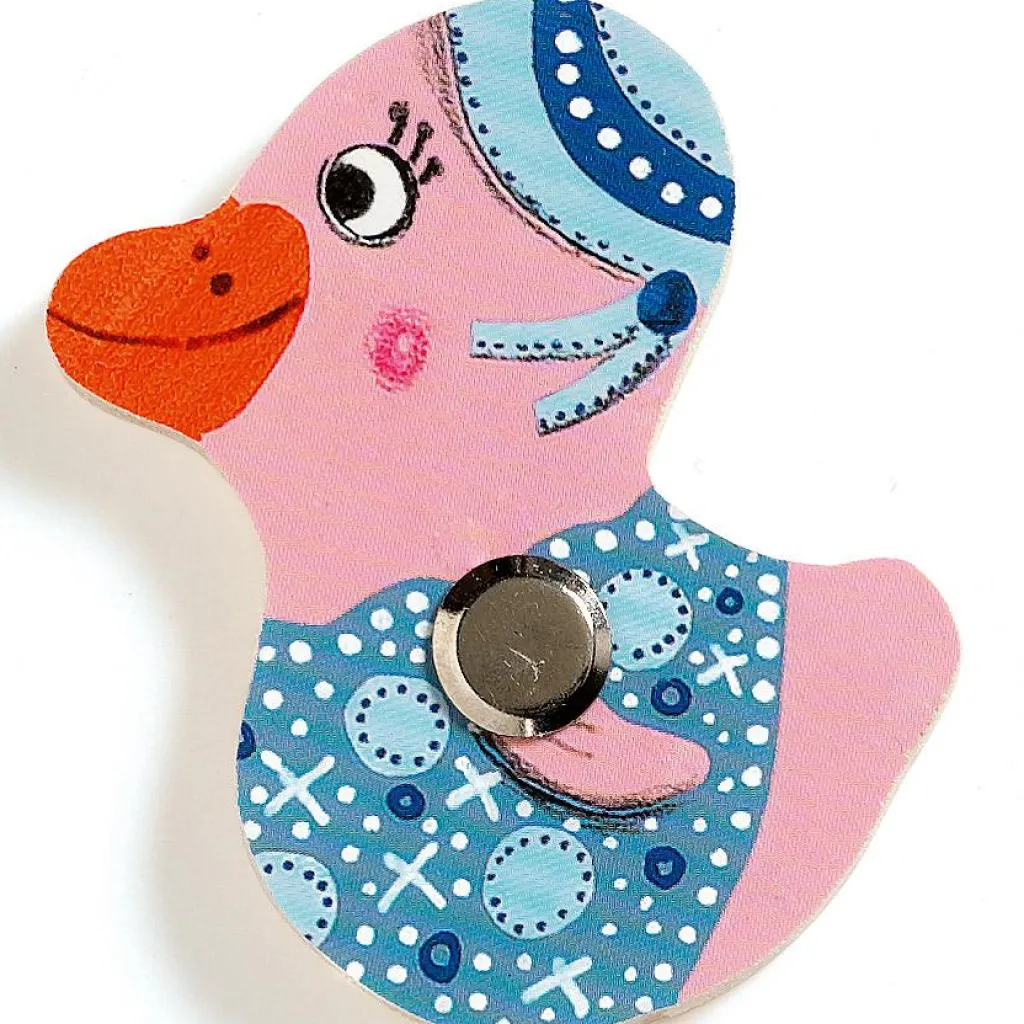 Djeco Jeu de pêche aux canards magnétique