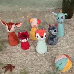 Lilliputiens Jeu de quilles Forêt (7 pièces)