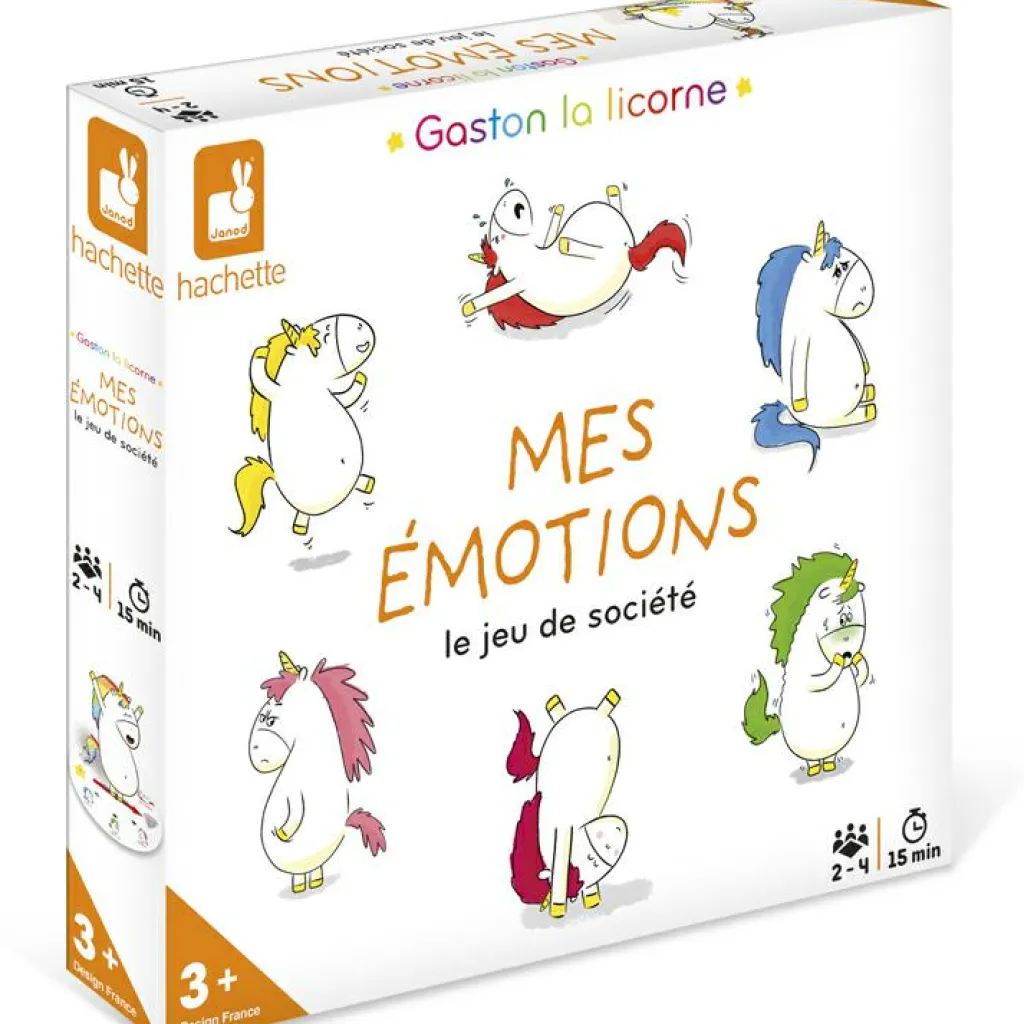 Clearance Jeu de société Mes émotions Gaston la licorne Jeu De Société