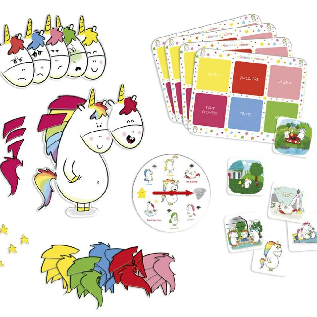 Clearance Jeu de société Mes émotions Gaston la licorne Jeu De Société