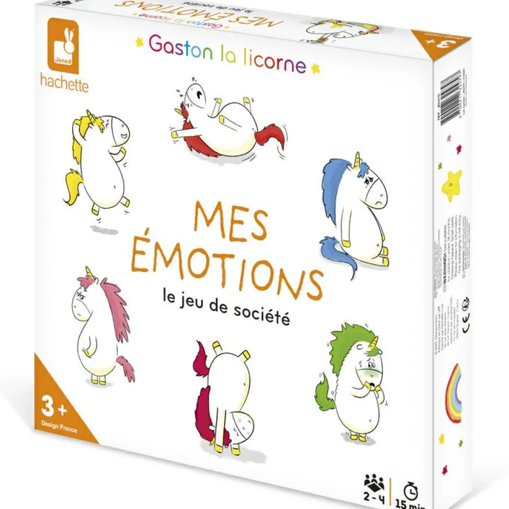 Clearance Jeu de société Mes émotions Gaston la licorne Jeu De Société