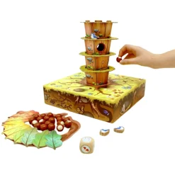 Auzou Editions Jeu de société Opération noisettes