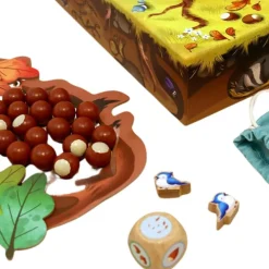 Auzou Editions Jeu de société Opération noisettes