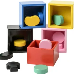 New Jeu de tri en bois avec pinces Jeu De Motricité Fine