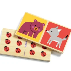 Djeco Jeu Domino Wood