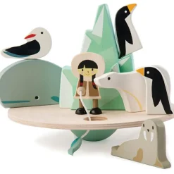 Tender Leaf Jeu d'équilibre bascule cercle polaire