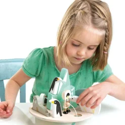 Tender Leaf Jeu d'équilibre bascule cercle polaire