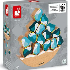 Janod Jeu d'équilibre Basculo Manchots WWF