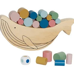 Jabadabado Jeu d'équilibre en bois baleine