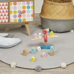 Hot Jeu d’équilibre Flamant rose Zigolos (26 cm) Jeu D'Adresse