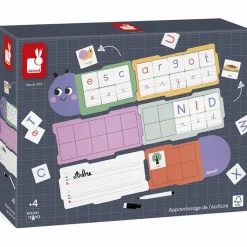 Janod Jeu éducatif Apprendre à écrire Chenille