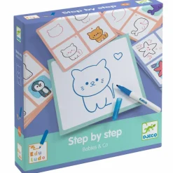 Djeco Jeu éducatif Edulodo Step by step Babies & Co