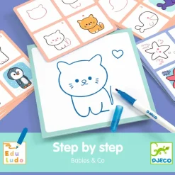 Djeco Jeu éducatif Edulodo Step by step Babies & Co
