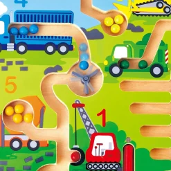 Hape Jeu magnétique labyrinthe chantier