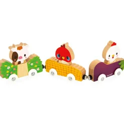 Janod Jeu magnétique Les animaux de la ferme (3 pièces)