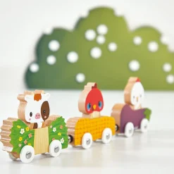 Janod Jeu magnétique Les animaux de la ferme (3 pièces)