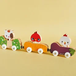 Janod Jeu magnétique Les animaux de la ferme (3 pièces)