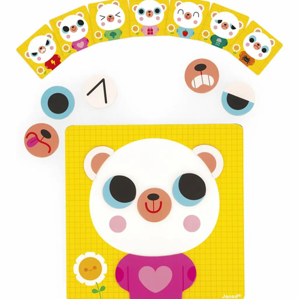 Clearance Jeu magnétique L'Ours des émotions Jeu Magnétique