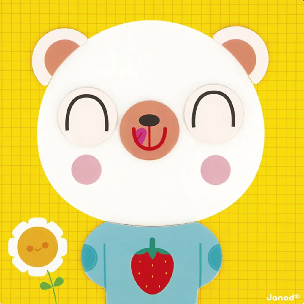 Clearance Jeu magnétique L'Ours des émotions Jeu Magnétique