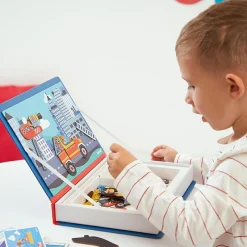 Jeu magnétique Magneti'book Pompiers Jeu Magnétique