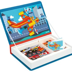 Jeu magnétique Magneti'book Pompiers Jeu Magnétique