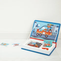 Jeu magnétique Magneti'book Pompiers Jeu Magnétique