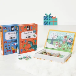 Janod Jeu magnétique Magneti'Book Dinosaures