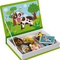 Janod Jeu magnétique Magneti'Book Animaux