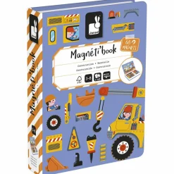 Janod Jeu magnétique magneti'Book Construction