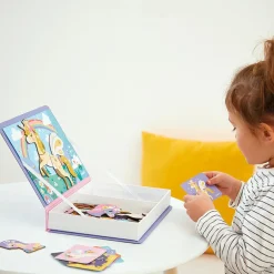 Janod Jeu magnétique Magneti'book Licornes
