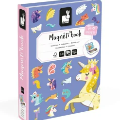 Janod Jeu magnétique Magneti'book Licornes